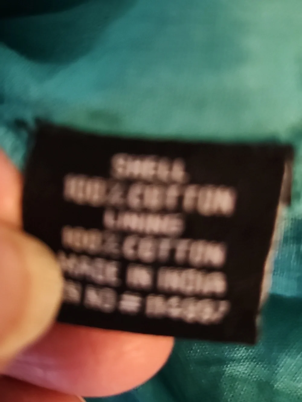 Tolani Vivi Eyelet Dress Size Small Teal Cotton Midi